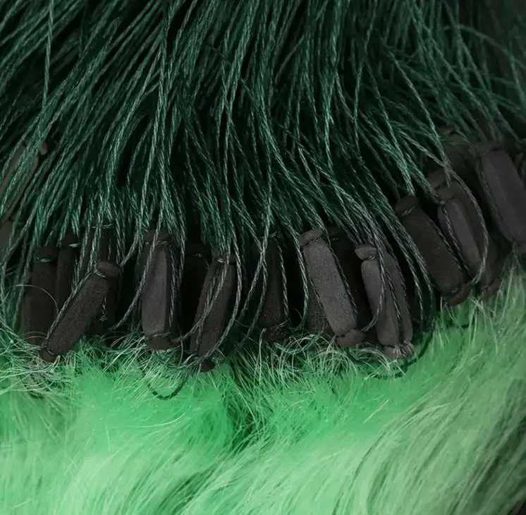 Lawaia-Red adhesiva de pesca de tres capas, red larga importada de 1,5 m x 100m, de seda marrón de alta calidad, herramientas de pesca - imagen 4