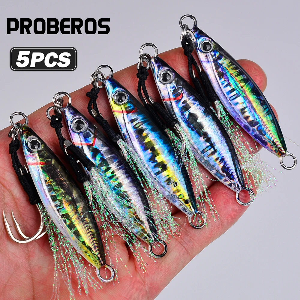 PROBEROS Cucharilla metal hundimiento rápido agua salada