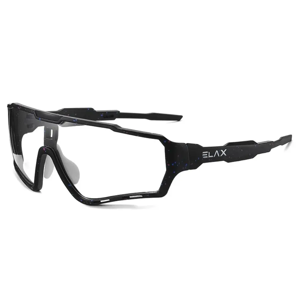Lente de decoloración rápida Gafas de sol de ciclismo Longitud ajustable Resistente a los rayos UV Vidrio de ciclismo Cómodo HD - imagen 4