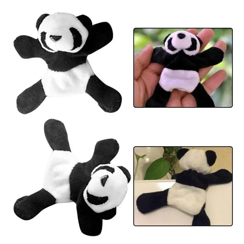 Pegatina magnética para nevera, pegatina encantadora de simulación de Panda de peluche para regalos de Festival, etiquetas de recuerdo para maleta de turismo adecuadas - imagen 2