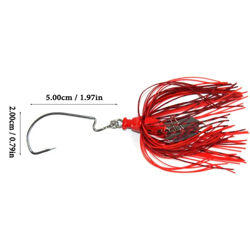 Crankbait señuelo de pesca, cebo duro, peso Artificial, Wobbler para pesca de Lucio curricán, 15-20g,1 unidad - imagen 5