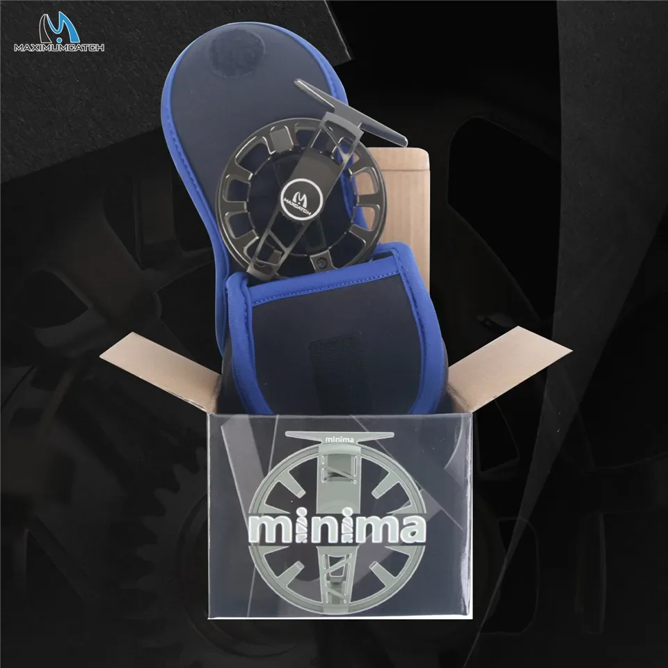 Carrete de pesca con mosca MINIMA MAXIMUMCATCH aluminio CNC clicker - imagen 5