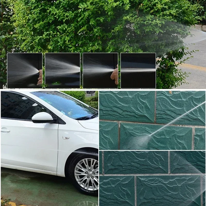 Boquilla alta presión ajustable jardín – Pistola pulverización - imagen 5