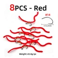 8pcs red