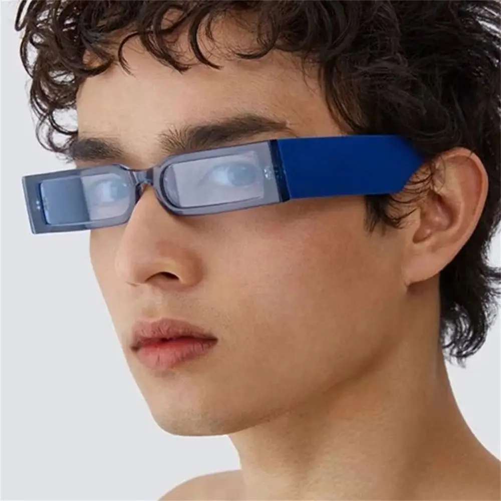 Gafas de sol polarizadas UV400 hip hop rectangulares