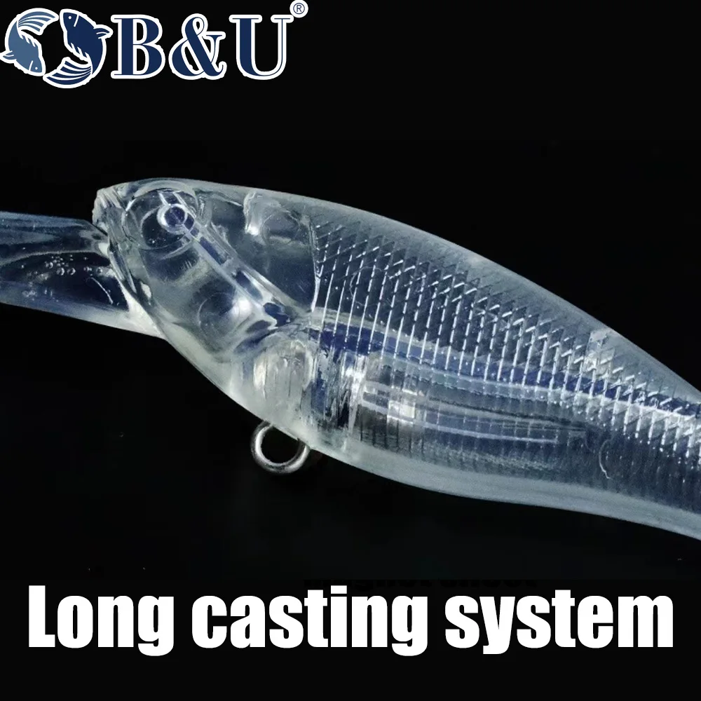 Señuelo magnético B&U Wobbler Minnow – Largo alcance - imagen 5