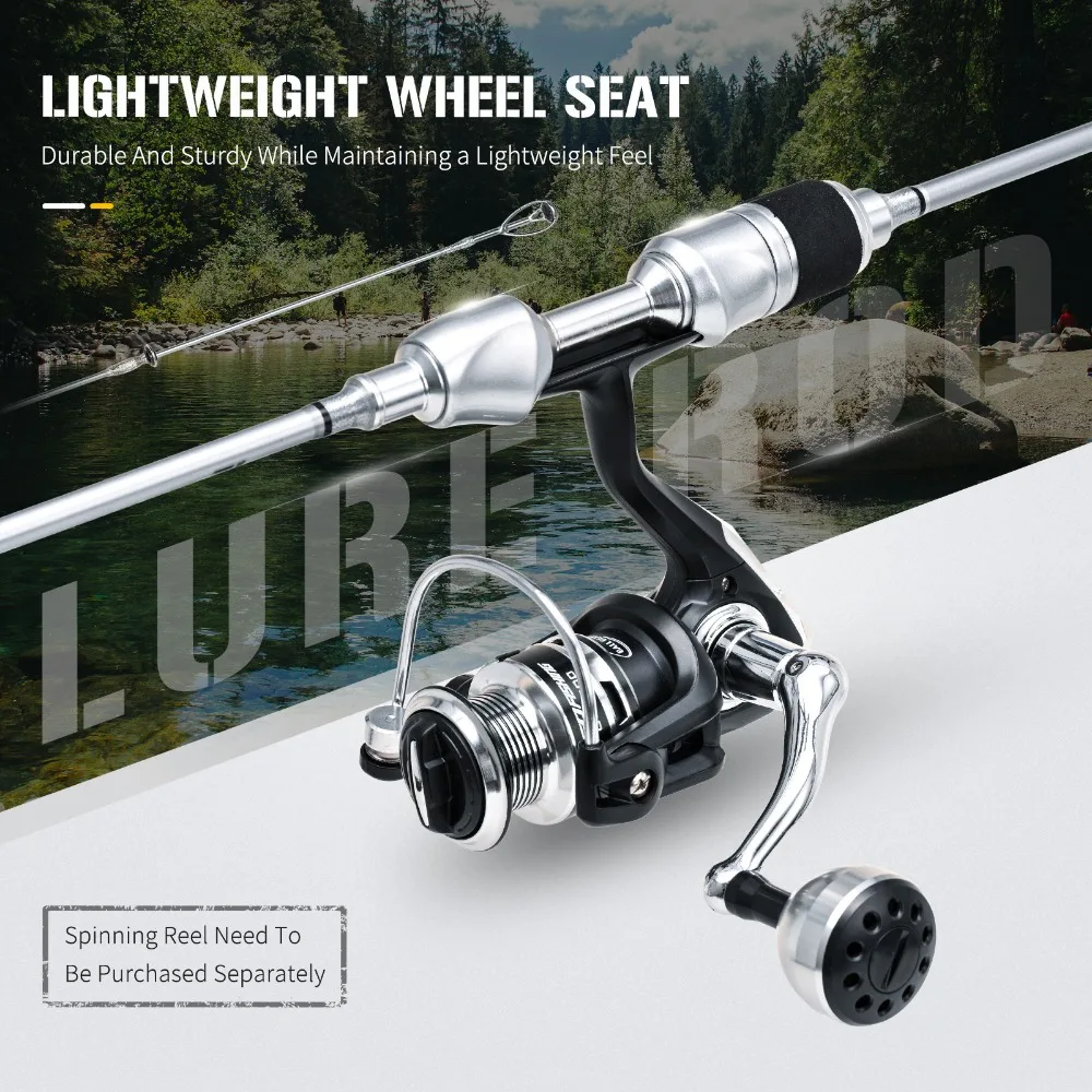 LEO 1,68 m/1,8 m XG armadura plateada UL varilla de boca de caballo ajustable UL Micro Material carretera Yagan Creek caña de pescar 2 - imagen 4