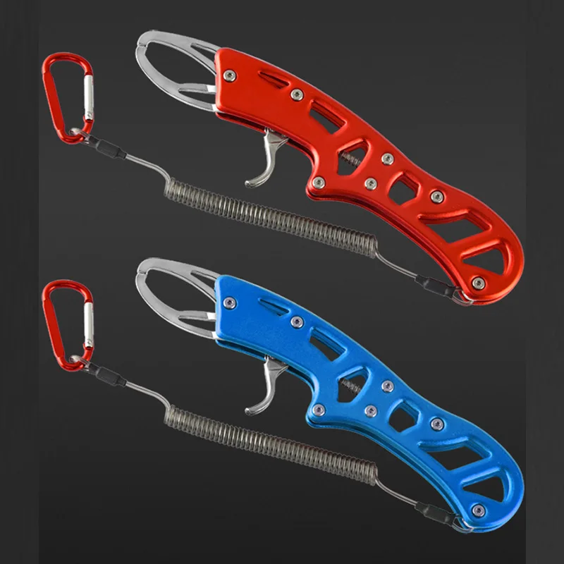 Pinzas pesca multifunción acero inoxidable con cortaanillas y lip grip - imagen 2