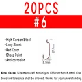 20pcs size 6