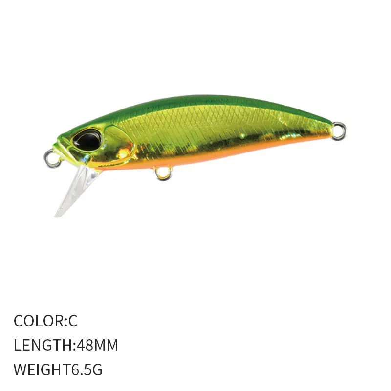 Señuelo pececillo hundidor Wobblers - 48mm para trucha y lubina - imagen 5