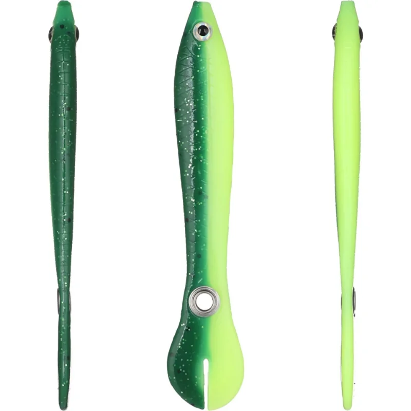 Cebos blandos de Loach Bionic, Swimbaits artificiales Wobblers de cola, Señuelos de Pesca de silicona, cebo de Loach, Tilefish para Lucio - imagen 3
