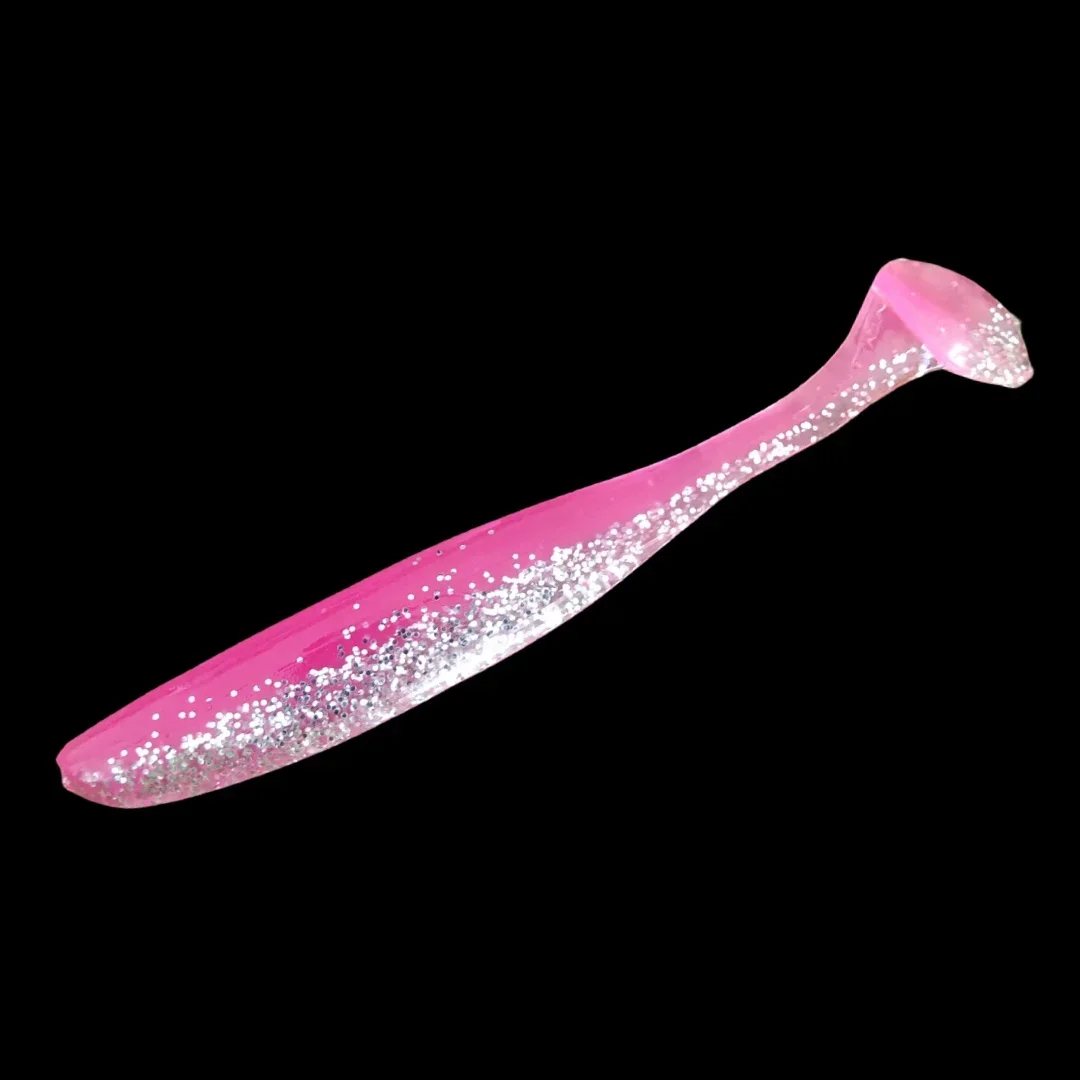 48 unids/lote 90mm 4,2g T cola Wobblers cebos blandos colores dobles Señuelos de Pesca de silicona cebo Artificial para carpa aparejos de pesca de lubina - imagen 5