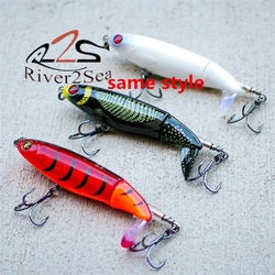 LURETVR2s Mismo estilo Whopper Plopper90 Tractor de ruido Sistema de superficie en carretera Buzzbait 9066