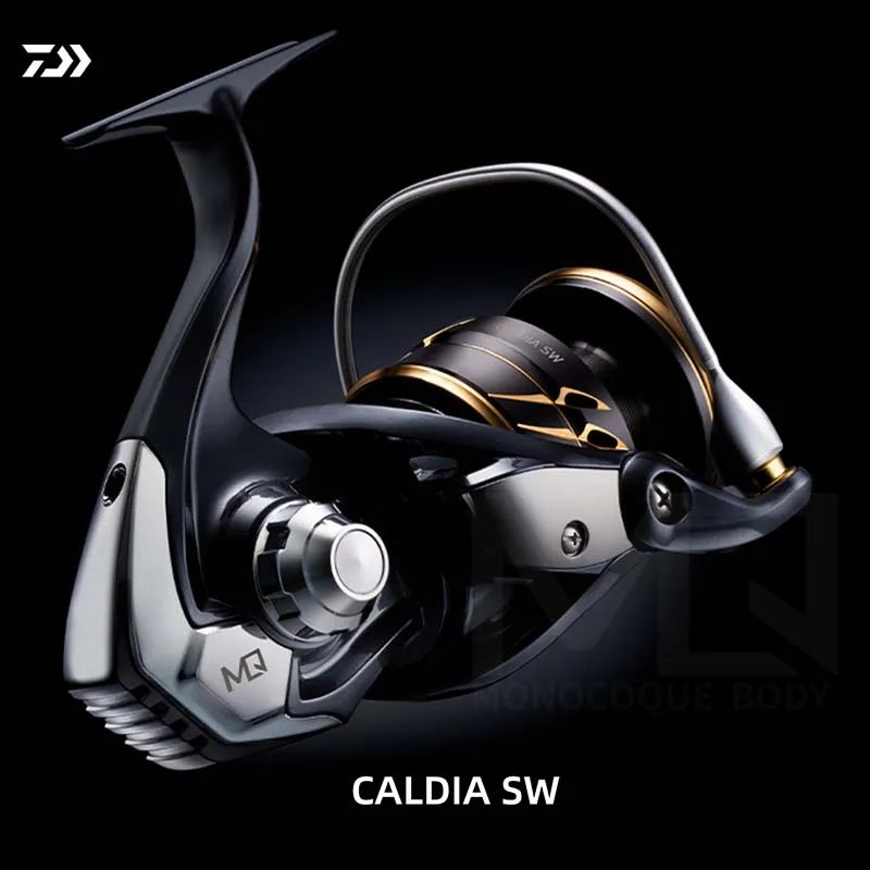 Carrete de pesca giratorio de agua salada Original DAIWA CALDIA SW 4000-CXH 5000 6000 8000-H 10000-H 14000-H 18000 rueda de pesca - imagen 2