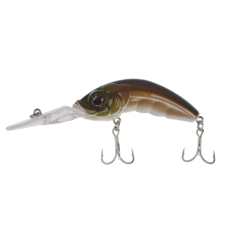 Señuelo de pesca de alta calidad, cebo Artificial duro, Crankbait, Wobbler, anzuelo triple, 10cm, 12,8g, 3m, lote de 1 unidad - imagen 5
