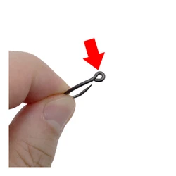 Anzuelo de carpa europeo con joroba para pesca fondo