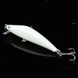Crankbait 3D luminoso nocturno para lubina, lucio y carpa