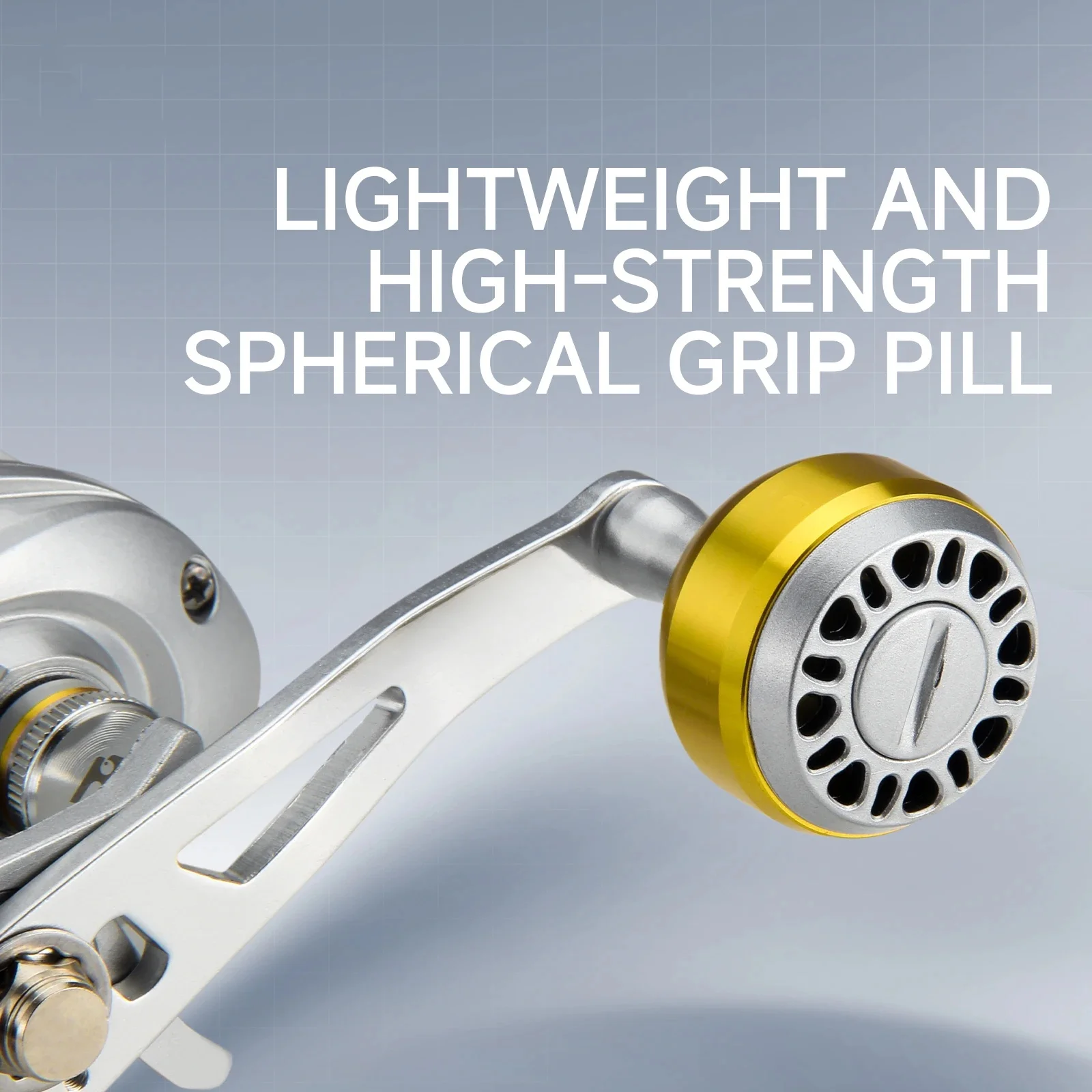 Carretes de Baitcasting de Metal YL200, relación de engranaje de alta velocidad 6,3: 1, arrastre máximo de 12KG, perfectos para pesca en agua dulce y salada - imagen 2