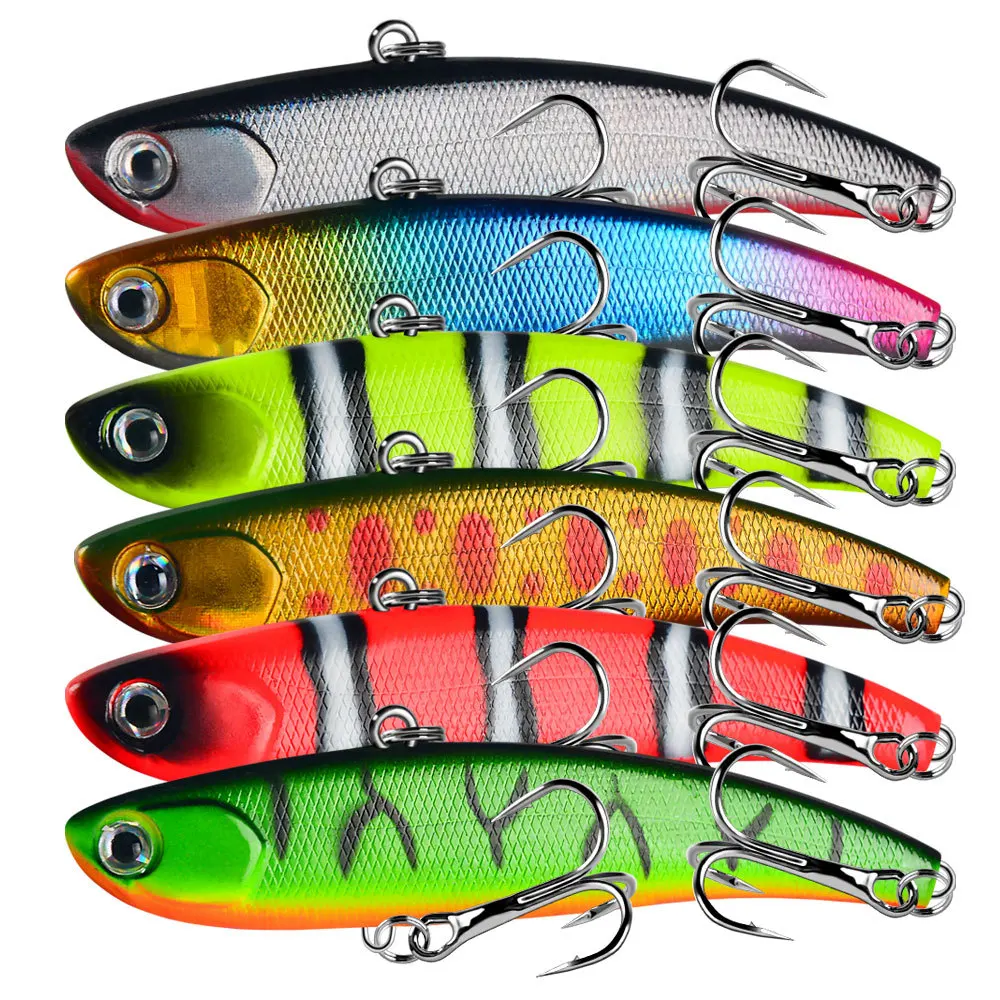 Señuelo de pesca con vibración que se hunde, 10g, 16g, 20g, 26g, cebo duro Artificial VIB, pesca en hielo en invierno, Lucio, aparejos de cebo Isca Pech - imagen 4