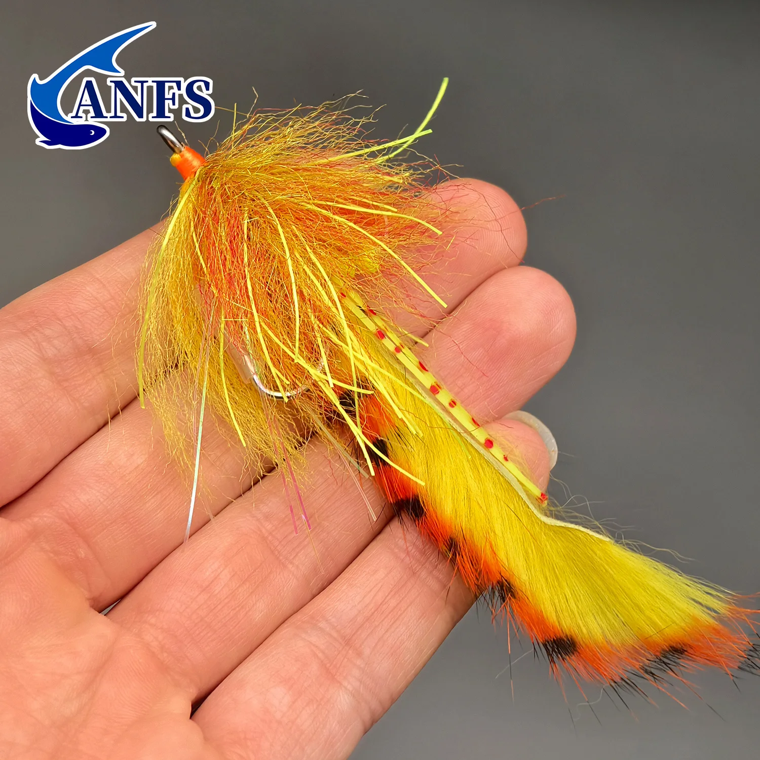 ANFS Big Zonker Streamer Moscas para Pesca Agua Dulce y Salada - imagen 3