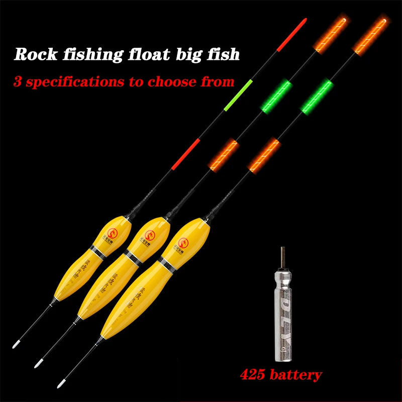 Flotador de pesca nocturna de larga distancia, nuevo producto, Tobogán de pesca en roca, llamativo, cambia de Color/no cambia de Color disponible - imagen 2