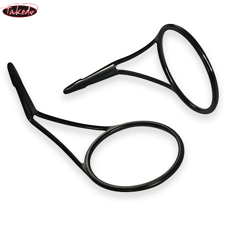 TAKEDO ABOSDG UL anillo guía de luz alimentador de carpa caña de pescar guías de mar componente de reparación de construcción de varillas DIY accesorio de aparejos - imagen 5