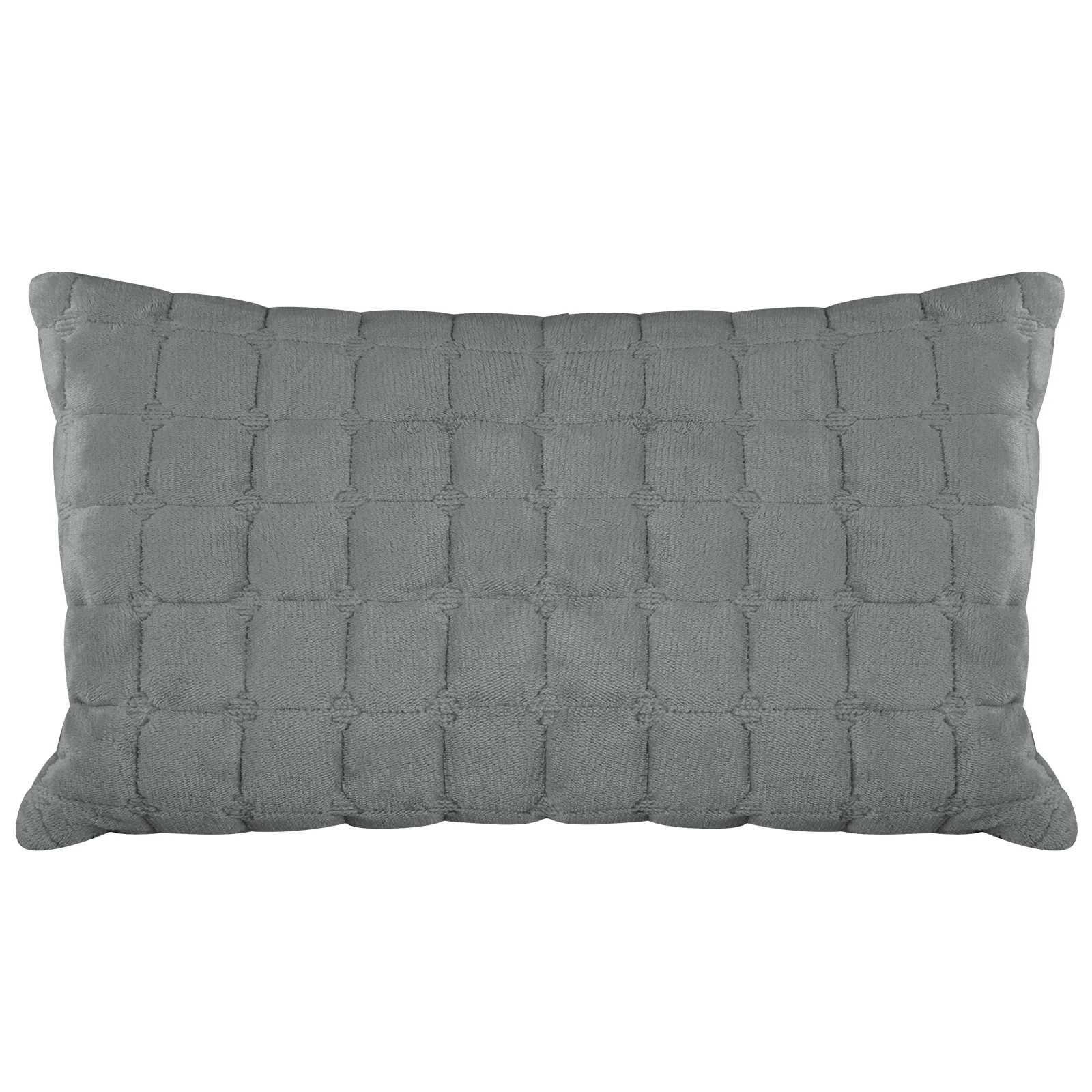 Funda de almohada de terciopelo de franela, funda de cojín decorativa suave y sólida para sofá, dormitorio, coche, hogar, 45x45cm/30x50cm, funda de almohada acogedora - imagen 4