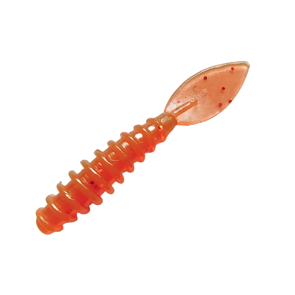 MUKUN-mini Señuelos de Pesca de roca en el océano, cebos blandos de goma de 3,5 cm, gusanos blandos, cebos artificiales de silicona para lubina, 20 piezas - imagen 3