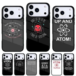 Funda iPhone diseño átomos química – Carcasa trasera Pro Max