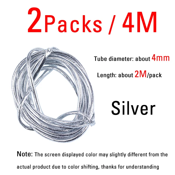 2 packs Silver