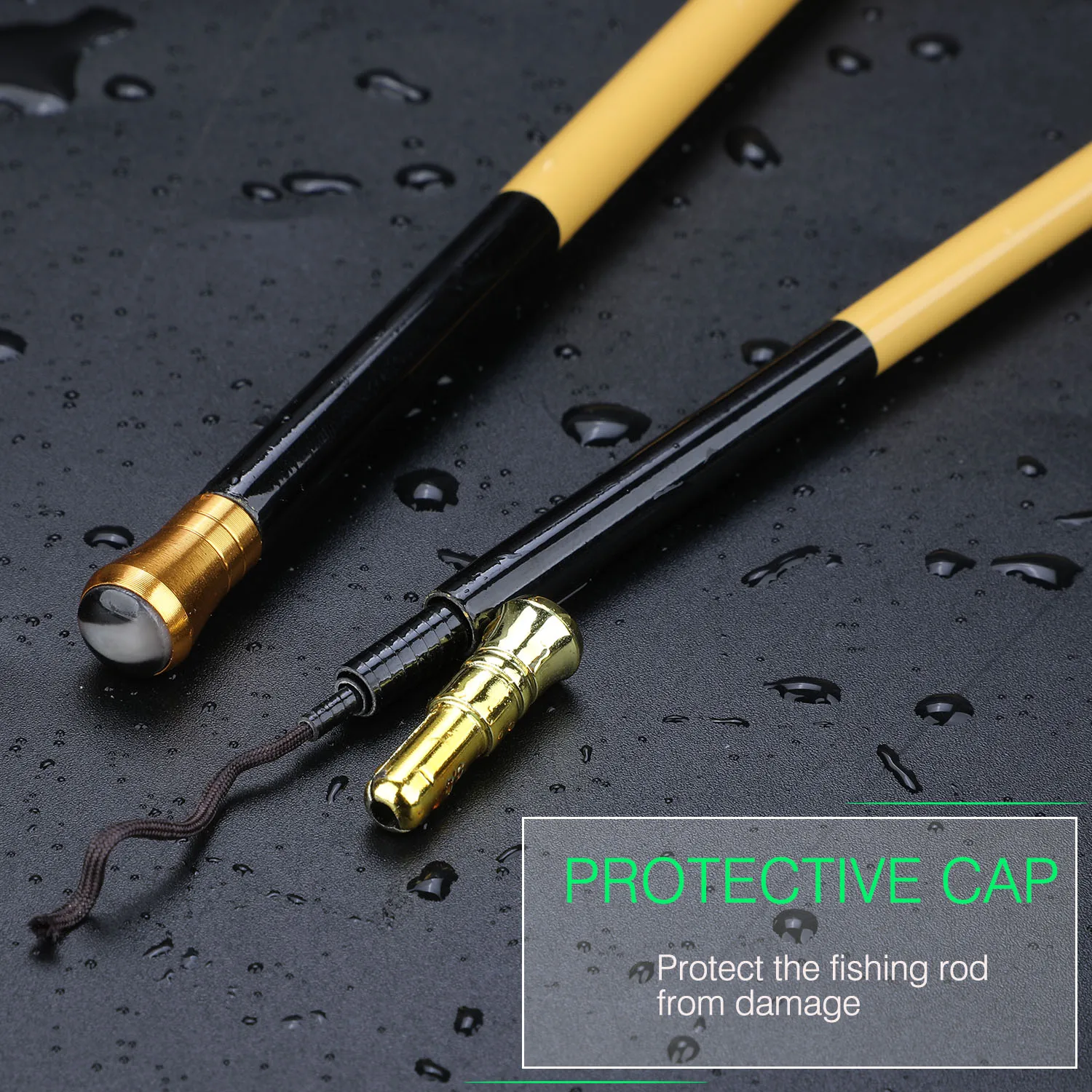 Sougayilang 1,8 m 2,1 m 46g caña de pescar súper ligera 43cm caña telescópica mano agua dulce cañas de pescar de camarones cañas de corriente - imagen 5