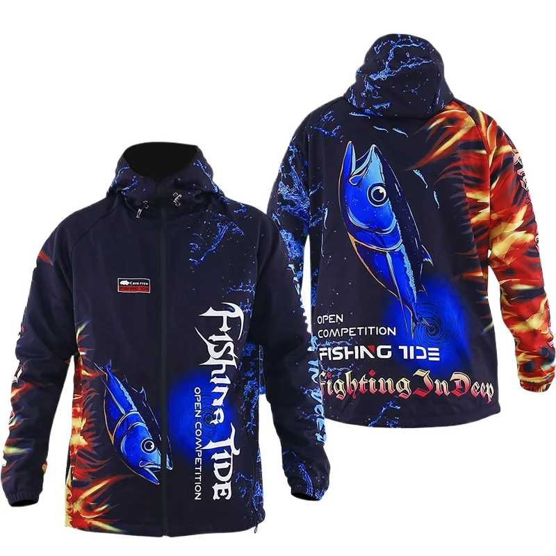 Chaqueta pesca impermeable invierno forro polar transpirable - imagen 2