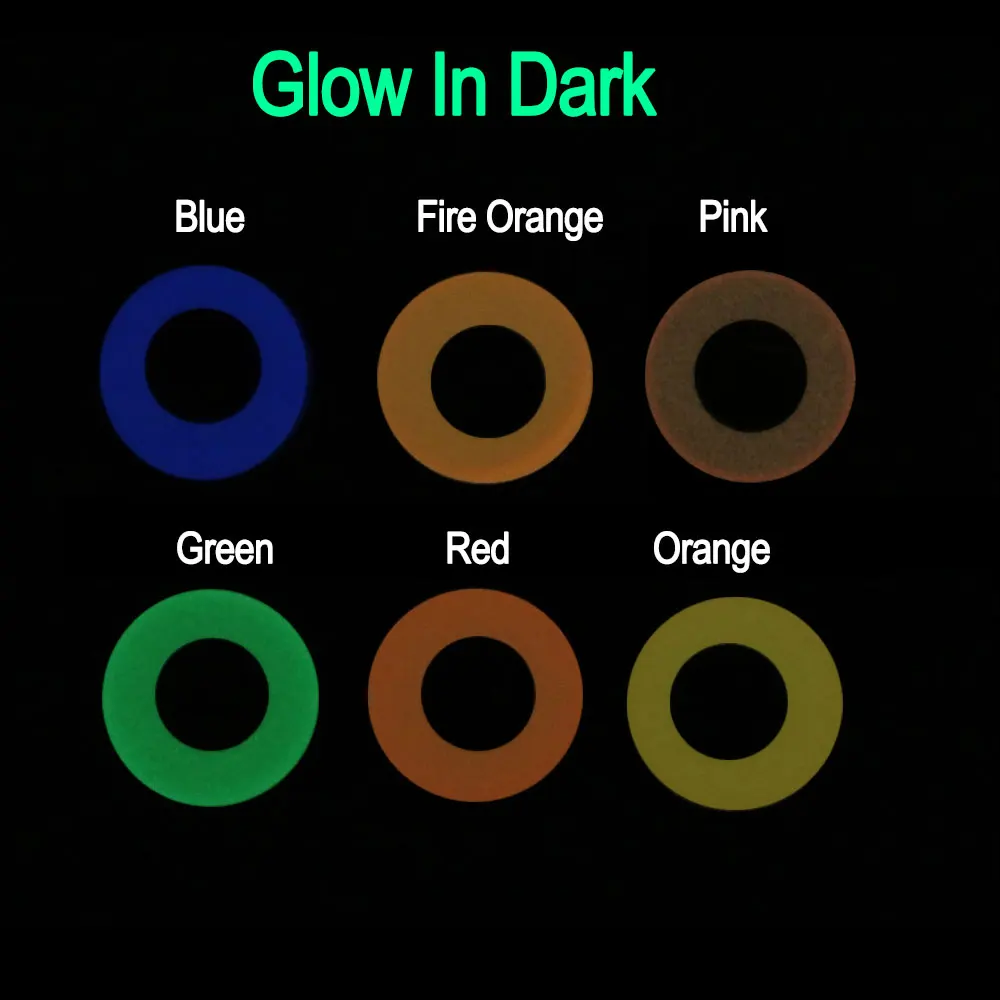 ICERIO 100 Uds. Ojos de pez epoxi 3D luminosos brillantes para atar moscas Streamer moscas de agua salada Señuelos de pesca Jig cebo Material de fabricación - imagen 4