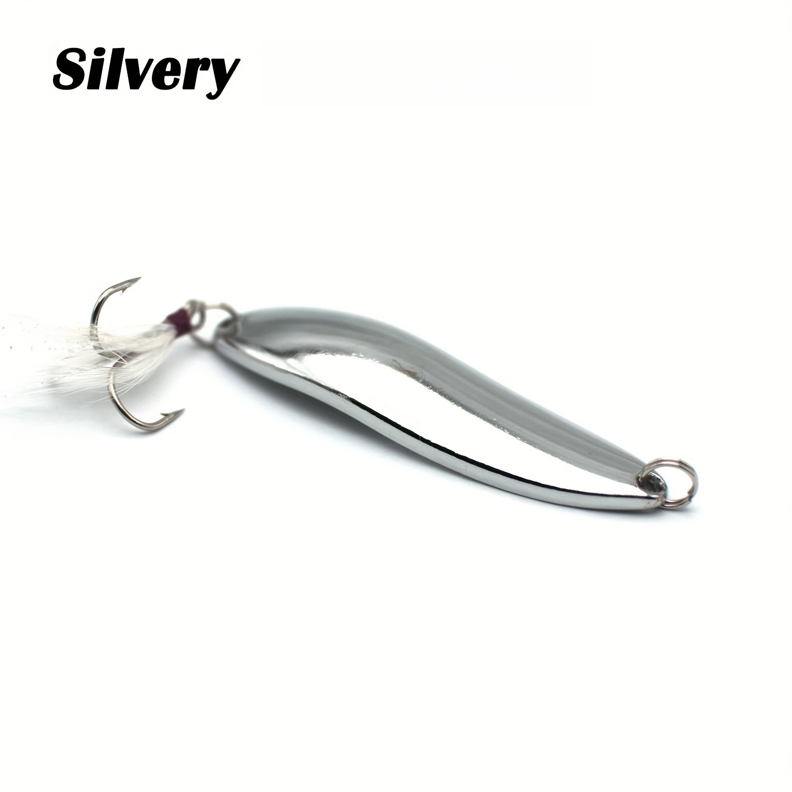 Cucharas jig metálicas 5-21g – Spinners de fondo para pesca invernal - imagen 5