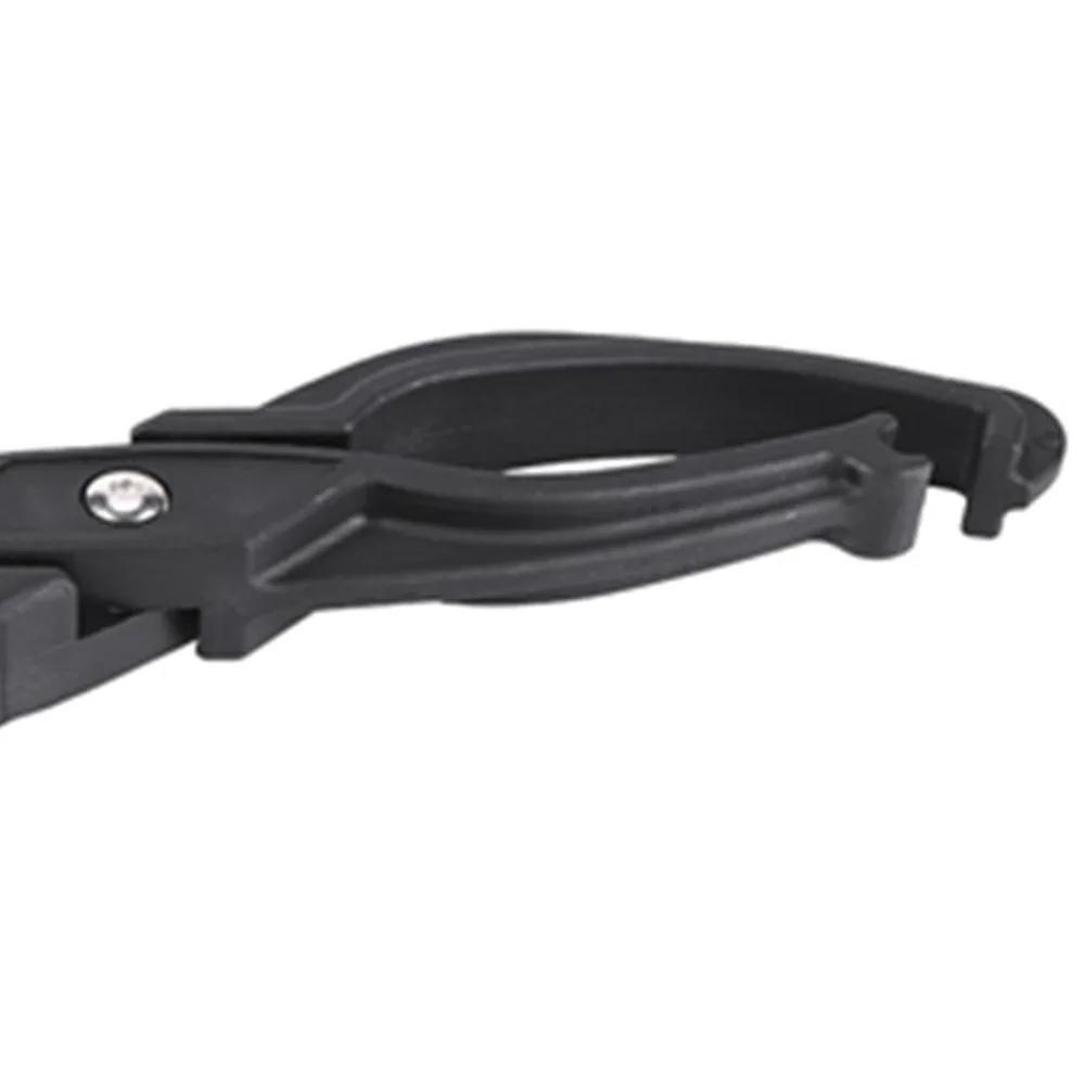 Empuñaduras antideslizantes, alicates para neumáticos de bicicleta de menos de 1,8 pulgadas, removedor de neumáticos de plástico, color negro, instalación de neumáticos
