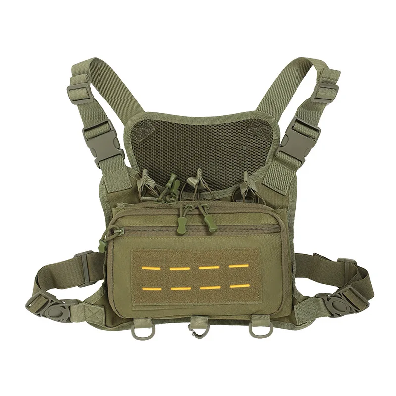 Bolsa táctica de pesca para hombre, riñonera Molle para senderismo, escalada al aire libre, correr, aparejo de ciclismo, chaleco deportivo de caza, mochila - imagen 4