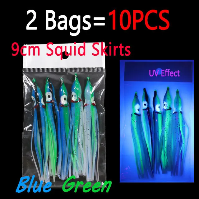 2 bags Blue green
