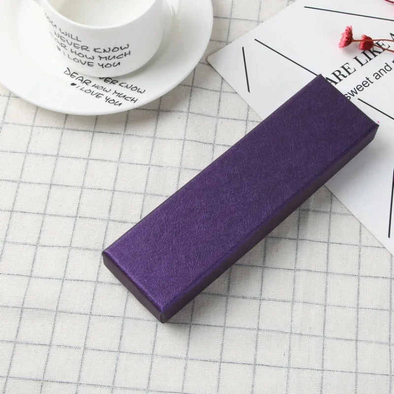 Caja de regalo con bolígrafo vacío, papelería, escuela, regalo de oficina, fuente de bolígrafo, caja para presentación de joyería, suministros de papelería, 1 ud. - imagen 4