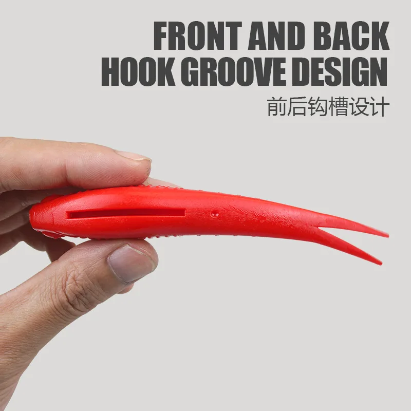 MUKUN TPR Jerk Shad cola ligeramente bifurcada flotante Artificial de silicona Swimbait señuelo de Pesca para Zander Pike perca Bass Pesca - imagen 4