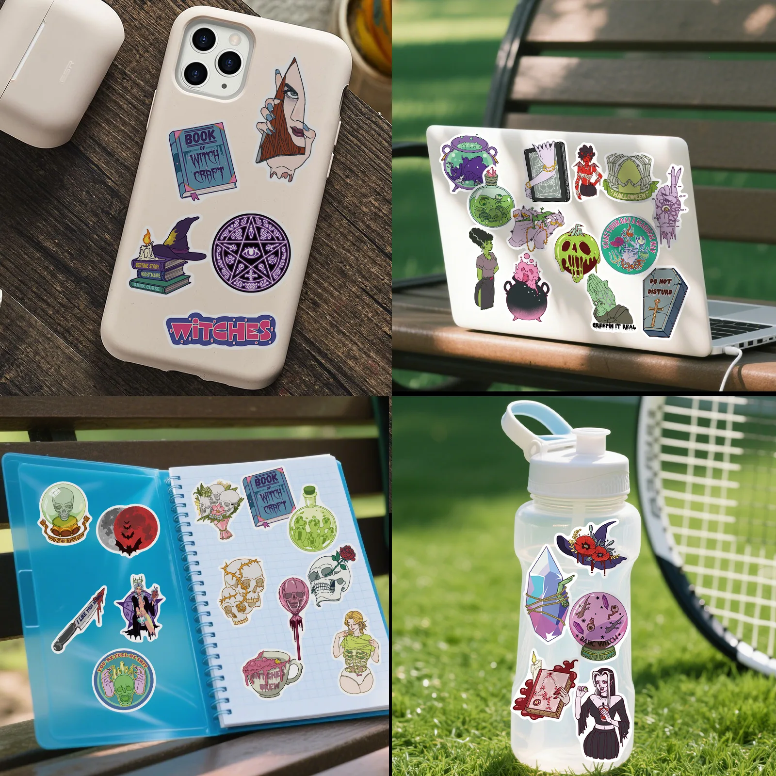 Set completo de 50 pegatinas