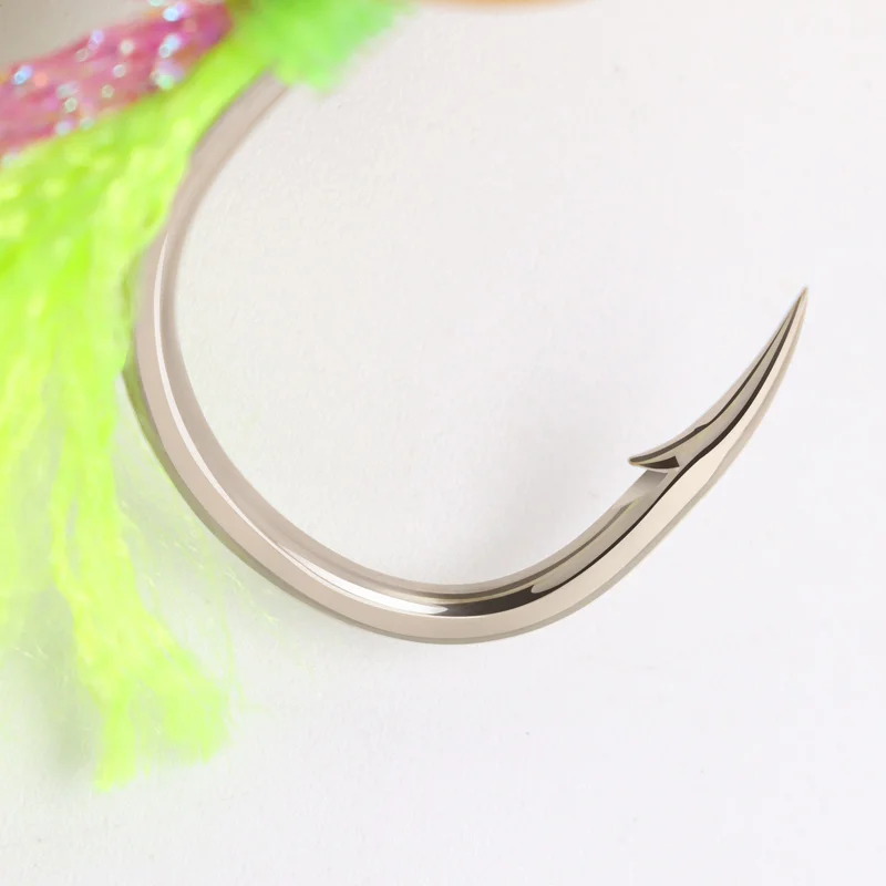 ZYZHE Anzuelos Jig – Acero al carbono para agua salada y dulce - imagen 3