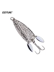 Goture Spinnerbait para lucio y trucha, señuelo metálico con anzuelo