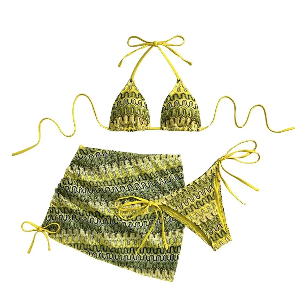Bikini Brasileño Halter para Mujer – Traje de Baño de Moda - imagen 3