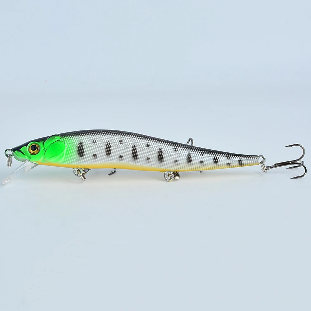Crankbait Minnow para lubina y lucio – Wobbler ABS duro