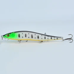 Crankbait Minnow para lubina y lucio – Wobbler ABS duro