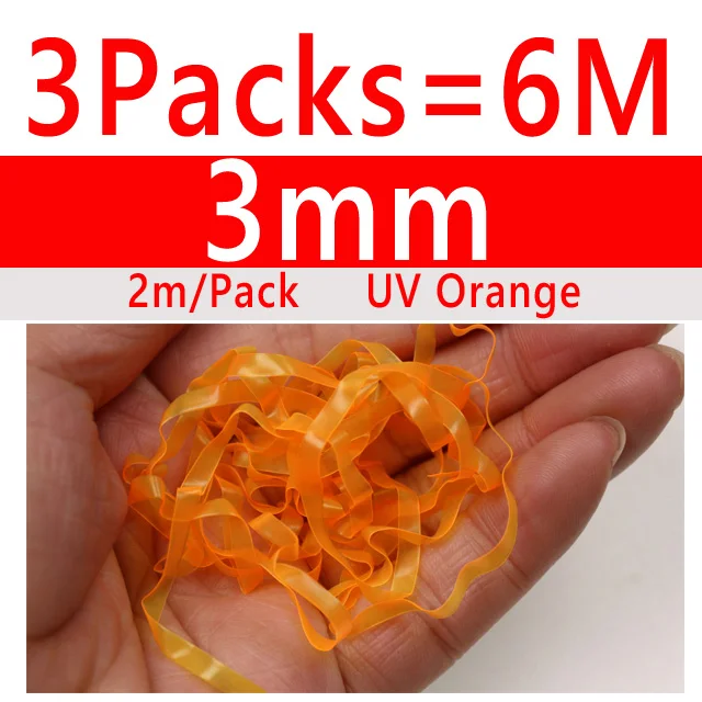 3packs 3mm UV Orange