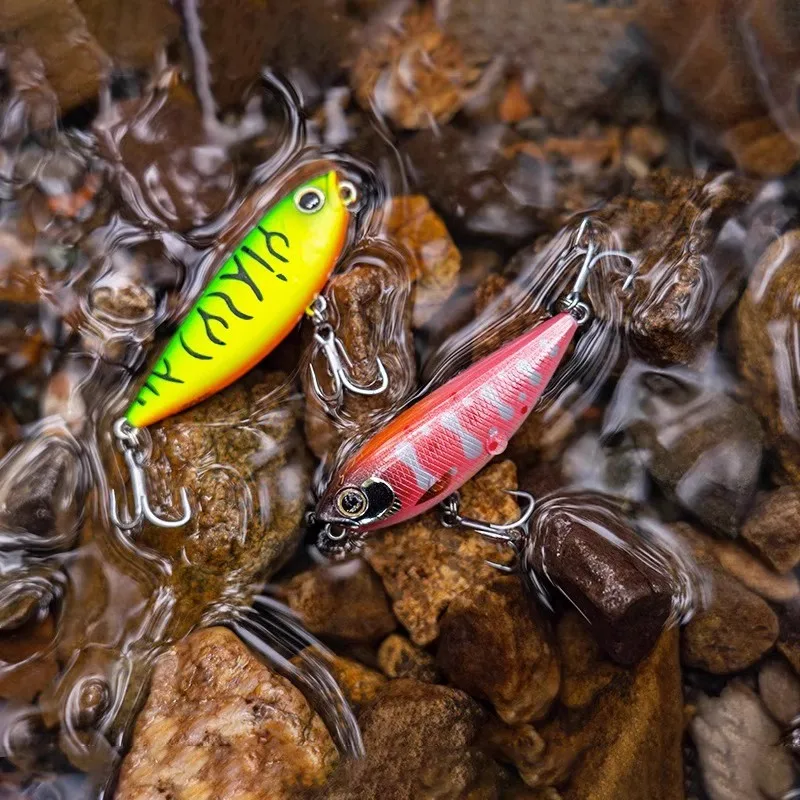 EWE-señuelo de pesca Artificial duro, cebo de micropartículas flotante, lápiz, Zhizigou 33/40/50/60/68F, 1,5/2,5/4,5/7/10g, nuevo - imagen 5