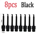 8pcs Black
