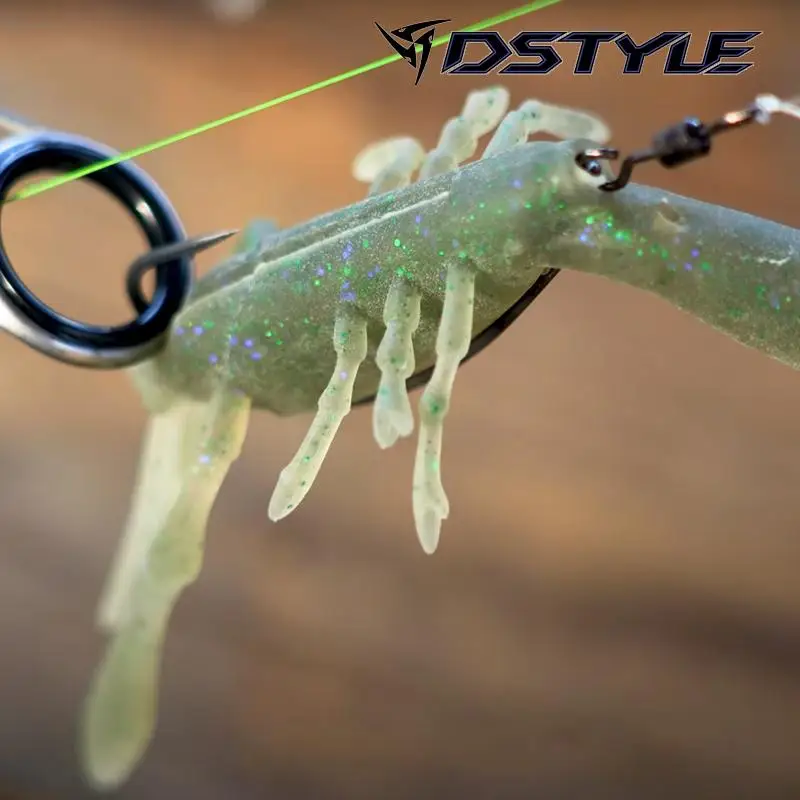 Japón Dstyle Aoki Daisuke EBISON MOMMY River Shrimp Plug plomo cebo suave señuelo perca bailarina punto de camarón - imagen 4
