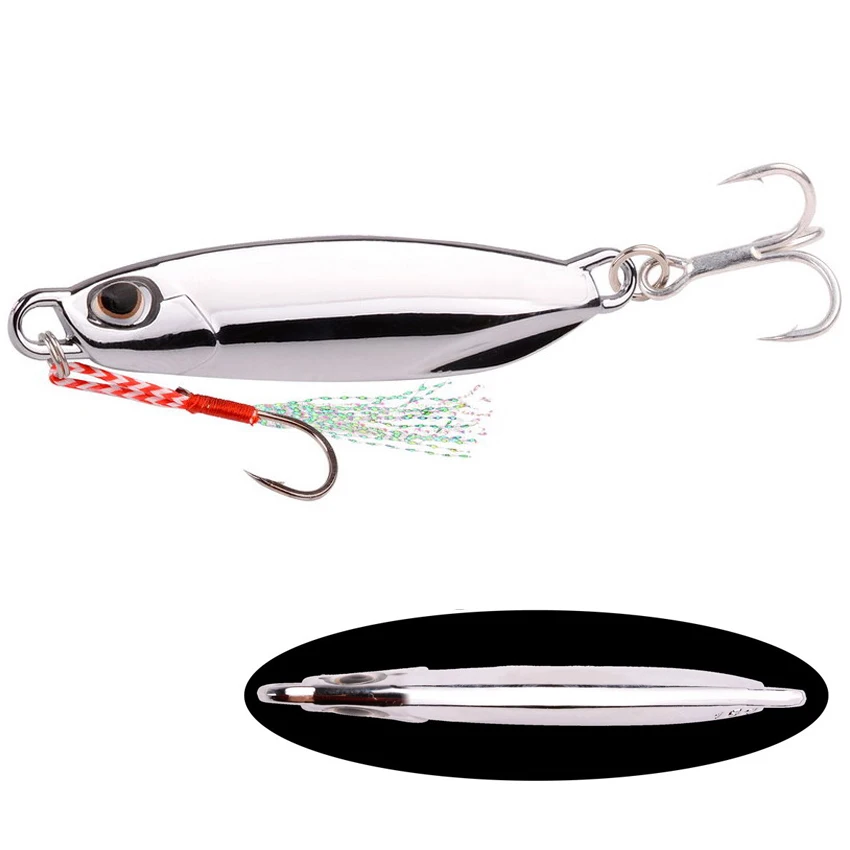 8/10 unidades Japen Metal Cast Jig Spoon10/15/20/30/40/50/60/80g Shore Casting Jigging Sea Bass señuelo de pesca cebo Artificial conjunto de aparejos - imagen 4
